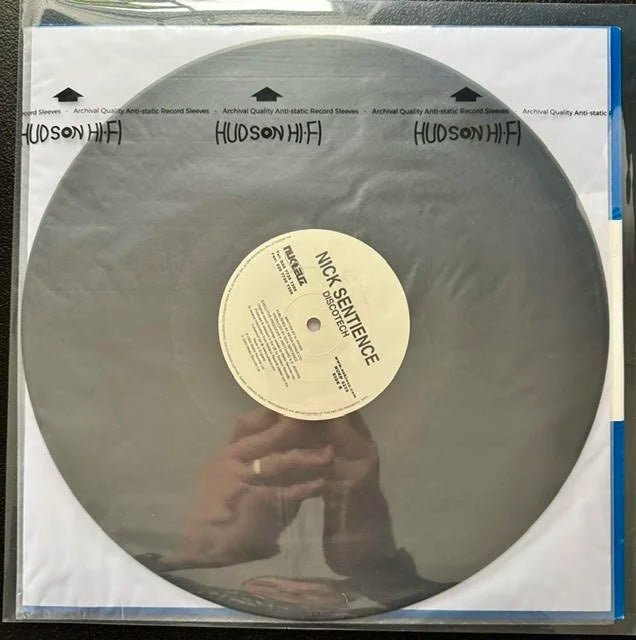 Nick Sentience – Discotech/Freedom (12" EP, 2000, Nukleuz NUKP 0258) - Maple City Music