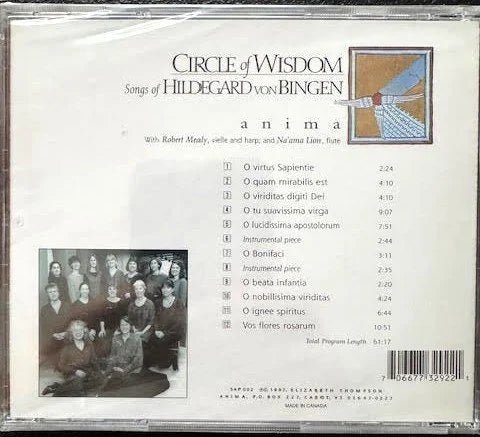 Anima – Circle of Wisdom: Songs of Hildegard von Bingen (1098–1179) (CD, Late 1990s, Independent) - Maple City Music
