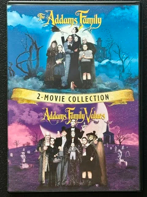 The Addams Family / Addams Family Values – 2-Movie Collection (DVD, Paramount Pictures)