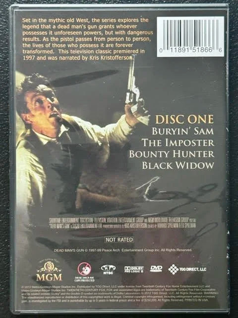 Dead Man’s Gun – Best Of Season 1 Volumes 1 & 2 (DVD, Television Series Collection, MCA Television / Universal Studios Home Entertainment)