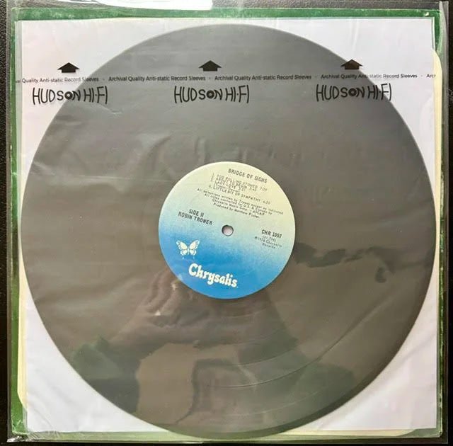 Robin Trower – Bridge of Sighs (LP, Chrysalis, CHR 1057, Original Company Inner) - Maple City Music