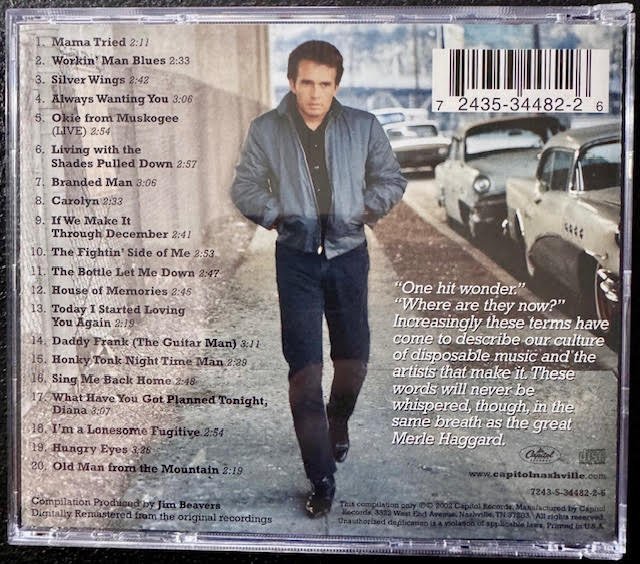 Merle Haggard – 20 Greatest Hits (Used) - Maple City Music