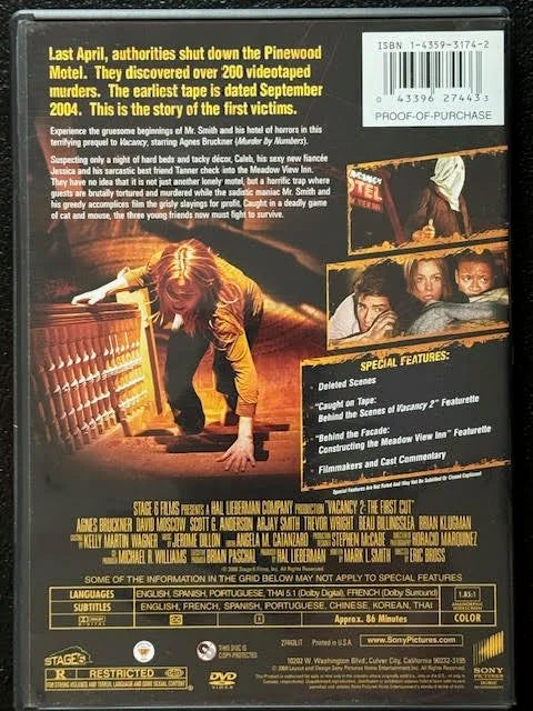 Vacancy 2: The First Cut (Used)
