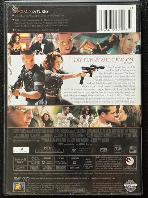 Mr. & Mrs. Smith (Full Screen) (Used)