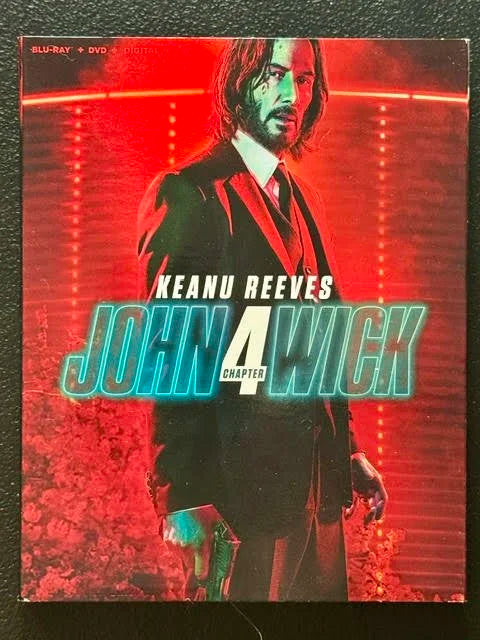 John Wick: Chapter 4 (DVD, 2023, Lionsgate)
