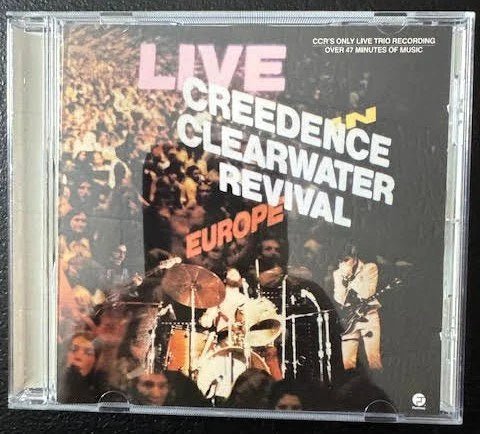 Creedence Clearwater Revival – Live In Europe (CD, Reissue, Remastered, 1999, Fantasy FCD-4526-2) - Maple City Music