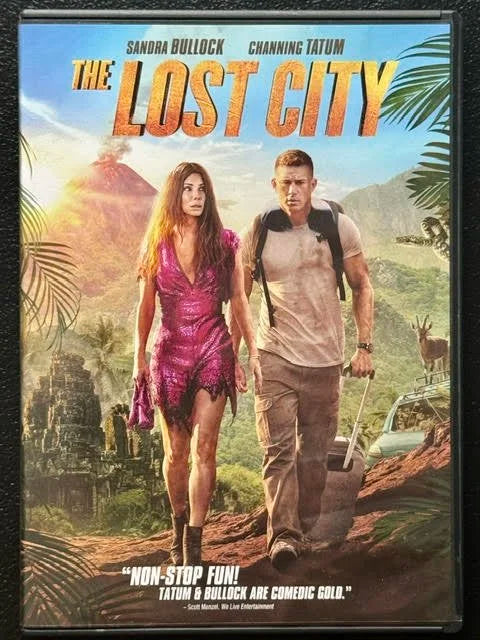 The Lost City (DVD, 2022, Paramount Pictures)