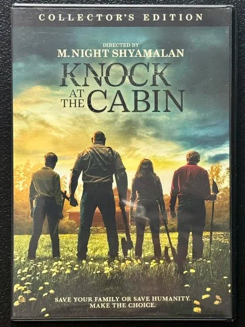Knock at the Cabin – Collector’s Edition (DVD, 2023, Universal Pictures)