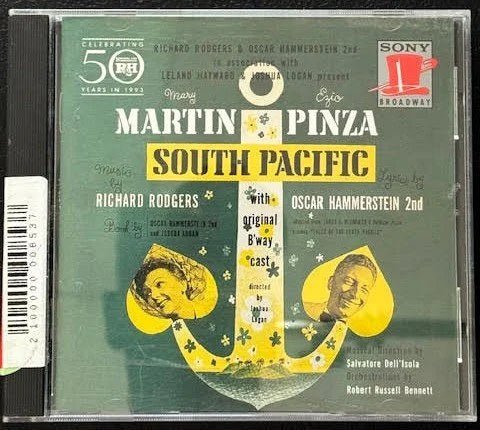 Richard Rodgers, Oscar Hammerstein 2nd - Mary Martin, Ezio Pinza With Original B'way Cast – South Pacific (Used) - Maple City Music