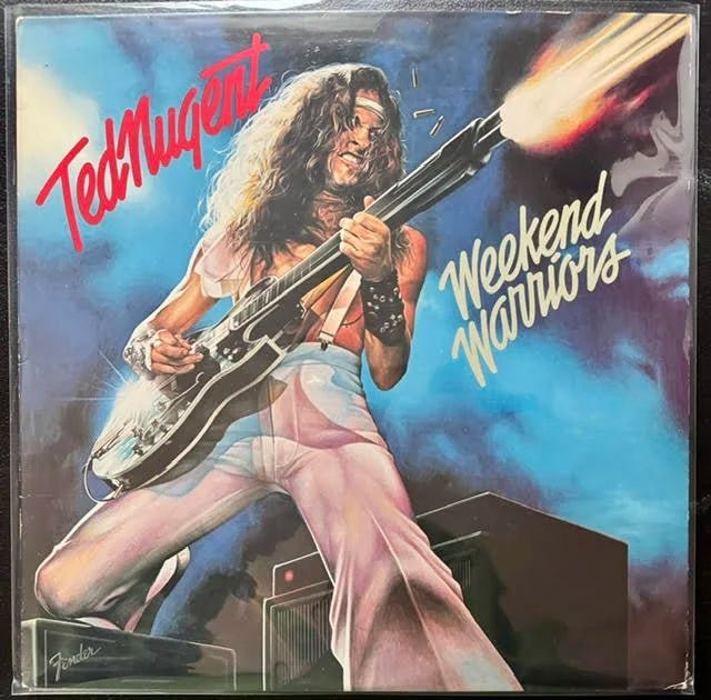 Ted Nugent – Weekend Warriors (LP, Epic, JE 35551, Sterling Mastered, Original Inner) - Maple City Music