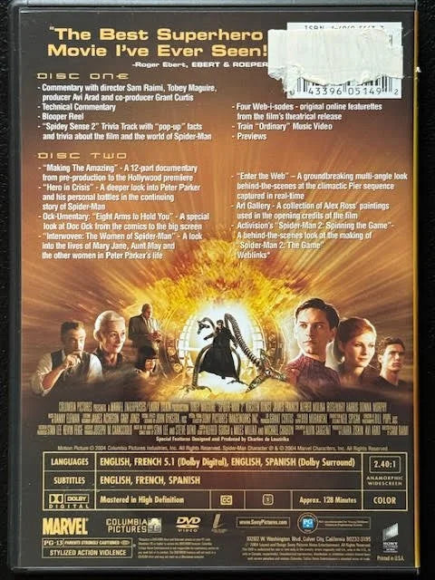 Spider-Man 2 – Special Widescreen Edition (Used)