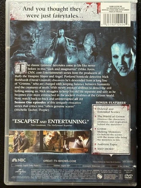 Grimm – Season 1 (Used)