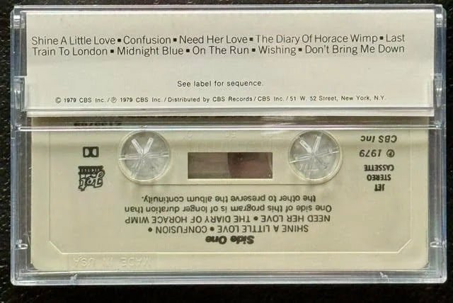 Electric Light Orchestra – Discovery (Cassette, 1979, Jet Records JET CS 357) - Maple City Music