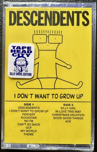 Descendents – I Don't Want To Grow Up (Cassette, 2025, Org Music ORGM-2331)