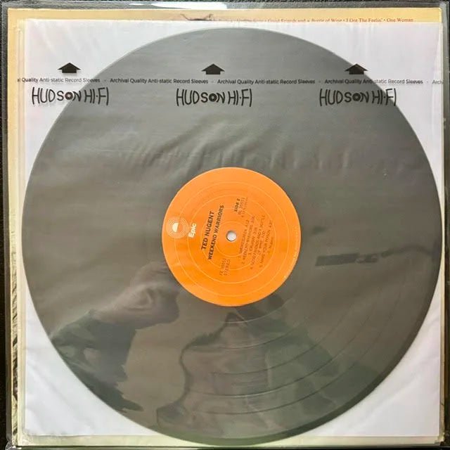 Ted Nugent – Weekend Warriors (LP, Epic, JE 35551, Sterling Mastered, Original Inner) - Maple City Music