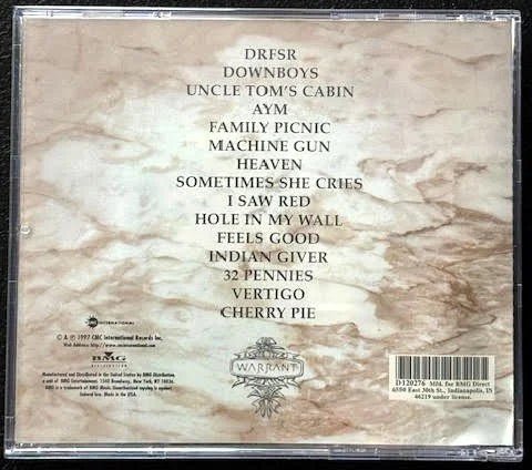 Warrant – 86-97 Live (Used) - Maple City Music