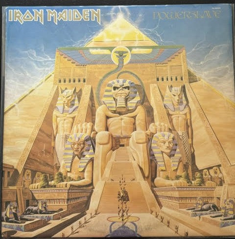 Iron Maiden – Powerslave (LP, Album, Club Edition, 1984, Capitol Records SJ-512321)