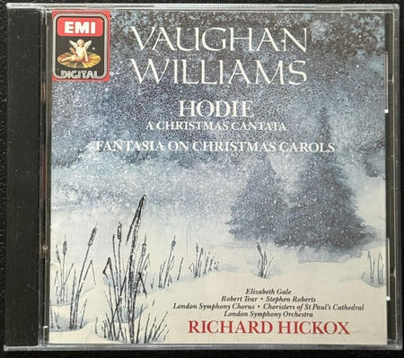 Ralph Vaughan Williams – Hodie: A Christmas Cantata / Fantasia On Christmas Carols (CD, 1990, EMI Records D 135314) - Maple City Music