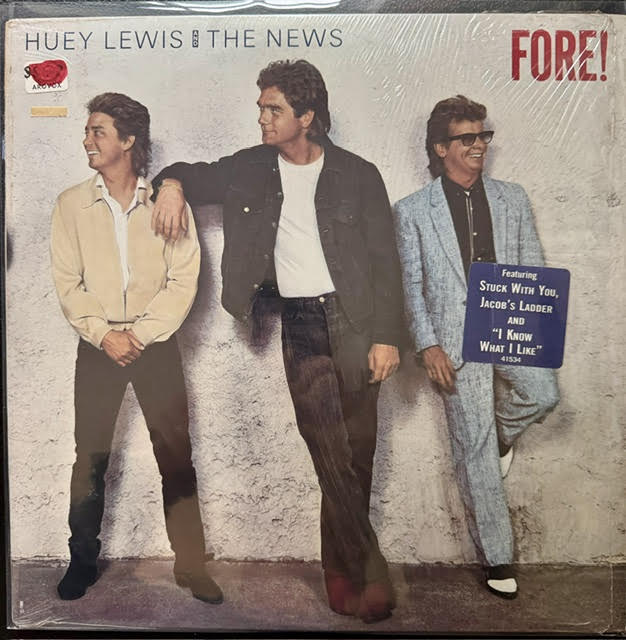 Huey Lewis And The News – Fore! (Vinyl, 1986, Chrysalis OV 41534) - Maple City Music