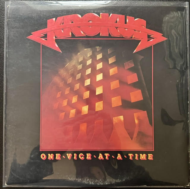 Krokus – One Vice At A Time (Vinyl, 1982, Arista AL 9591)
