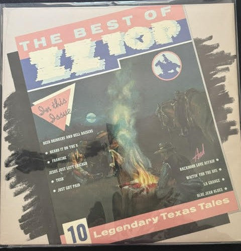 ZZ Top – The Best Of ZZ Top (LP, Compilation, Club Edition, Reissue, Carrollton Pressing, Warner Bros. Records BSK 3273)