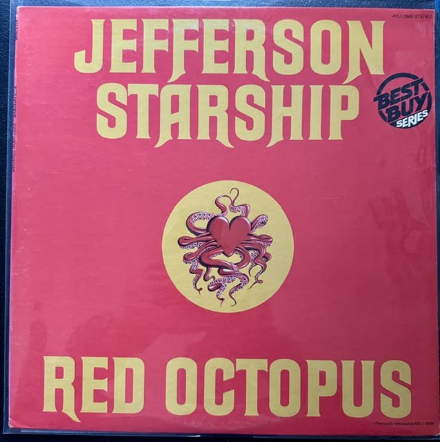 Jefferson Starship – Red Octopus (Vinyl, Grunt AYL1-3660)