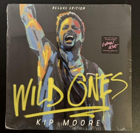 Kip Moore – Wild Ones (2 x Vinyl, LP, Album, Deluxe Edition, Stereo, Blue, 2023, MCA Nashville B0038058-01)
