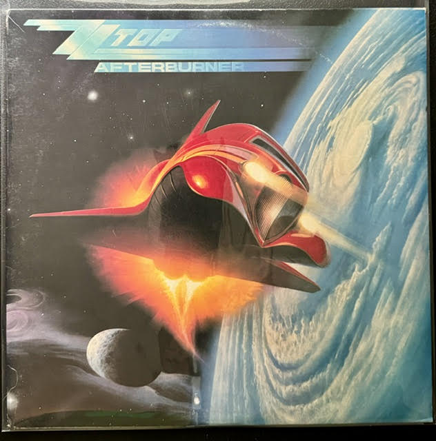 ZZ Top – Afterburner (LP, Album, Club Edition, Carrollton, 1985, Warner Bros. Records W1-25342)
