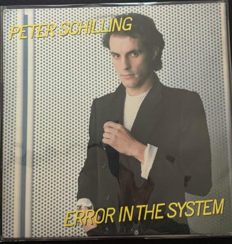 Peter Schilling – Error In The System (LP, Album, Promo, 1983, Elektra 9 60265-1)