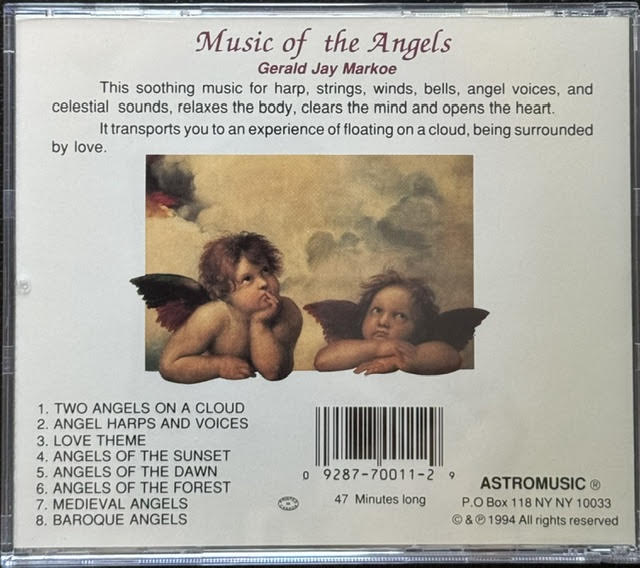Gerald Jay Markoe – Music Of The Angels (CD, 1994, Astromusic 70011-2) - Maple City Music