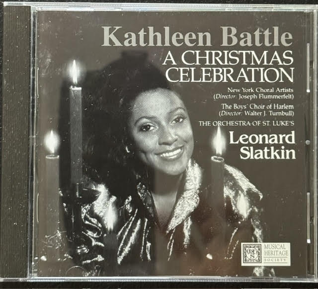 Kathleen Battle – A Christmas Celebration (CD, 1996, Musical Heritage Society 514248H) - Maple City Music