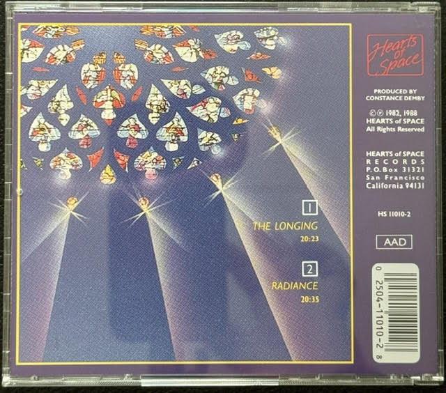 Constance Demby – Sacred Space Music (CD, 1988, Hearts Of Space HS 11010-2) - Maple City Music