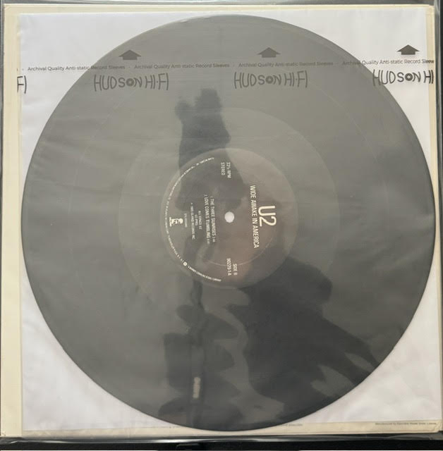 U2 – Wide Awake In America (EP, 1985, Island Records A1-90279)