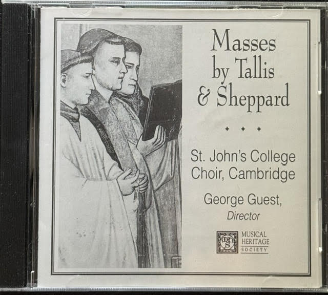 Thomas Tallis / John Sheppard – Masses By Tallis & Sheppard (CD, 1993, Musical Heritage Society 513231H)