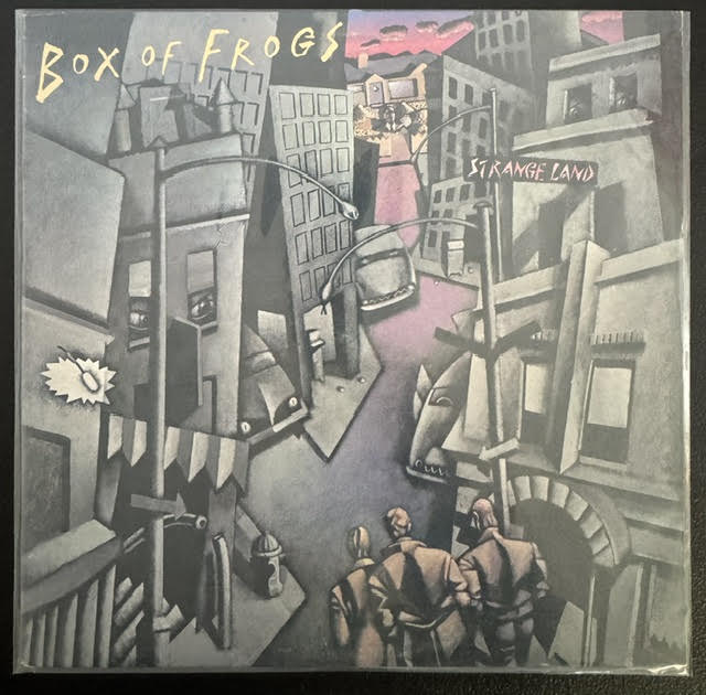 Box Of Frogs – Strange Land (LP, Album, Pitman Pressing, 1986, Epic BFE 39923)