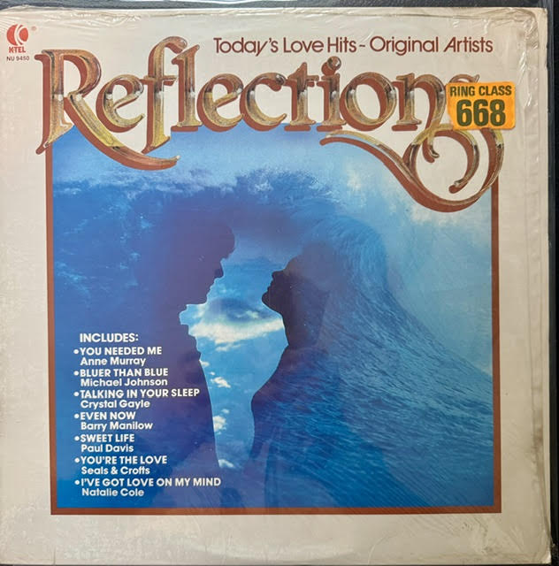 Various – Reflections (Today's Love Hits - Original Artists) (LP, Compilation, Stereo, 1979, K-Tel NU 9450)