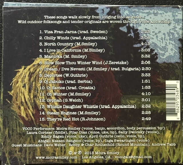 Moira Smiley & VOCO – Laughter Out Of Tears (CD, 2013, Self-Released)