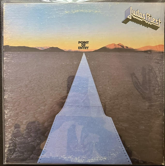 Judas Priest – Point Of Entry (Vinyl, 1981, Columbia FC 37052) - Maple City Music